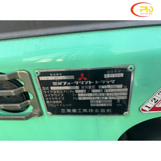 Xe nâng Dầu hiệu Misubishi