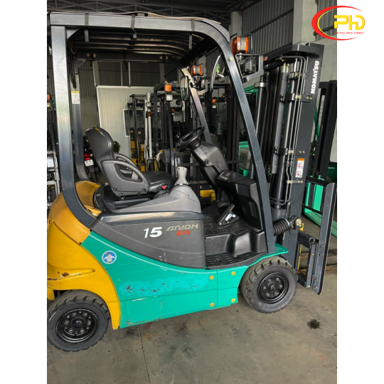 Xe nâng điện komatsu ngồi lái 1,5 tấn
